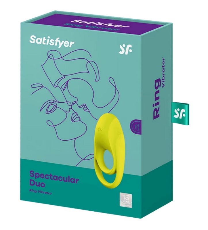 Satisfyer Spectacular Duo Ring Light Green - - Vibrating Cock Rings