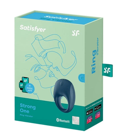 Strong One App Controlled Vibrating Cock Ring by Satisfyer - Cock Rings