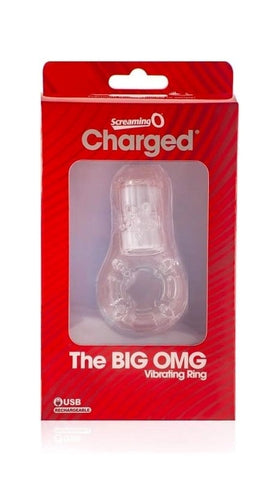 Charged Big OMG Vibrating Cock Ring by Screaming O - Vibrating Cock Rings