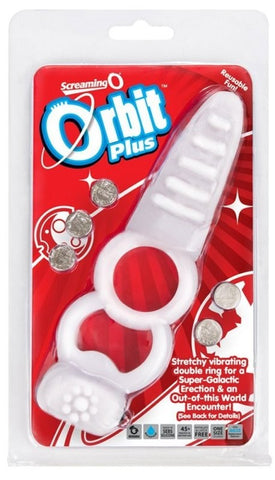 Orbit Plus Double Vibrating Cock Ring by Screaming O - Vibrating Cock Rings