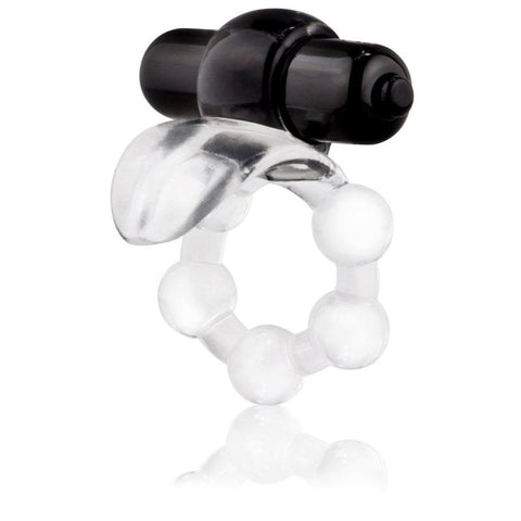 Overtime Flexible Flutter Tip Cock Ring by Screaming O - Vibrating Cock Rings