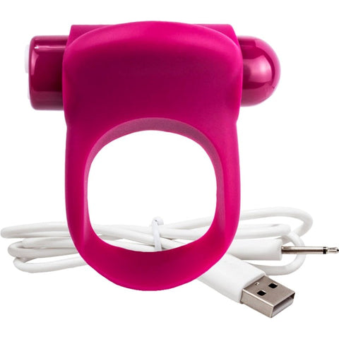 You-turn Ring Merlot by Screaming O - Cock Rings