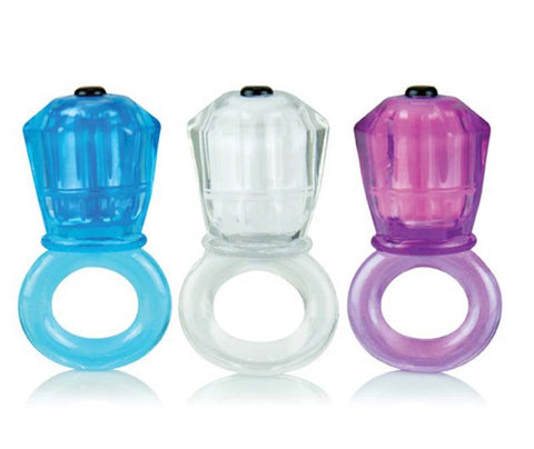 BlingO Diamond Vibrating Cock Ring by Screaming O - Vibrating Cock Rings
