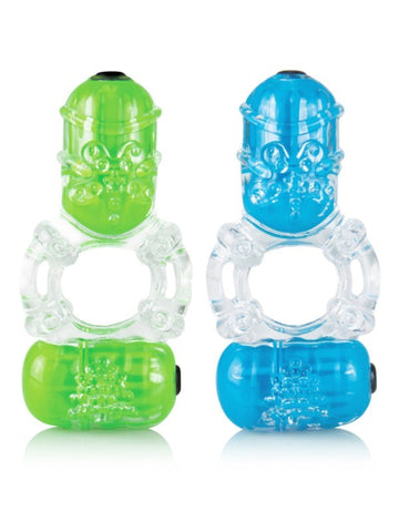 ColorPop Big O 2 Vibrating Cock Ring by Screaming O - Cock Rings