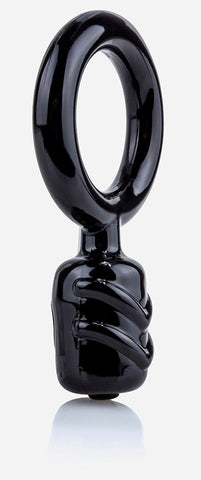 Dongle Stretchy Vibrating C-Ring by Screaming O - Vibrating Cock Rings