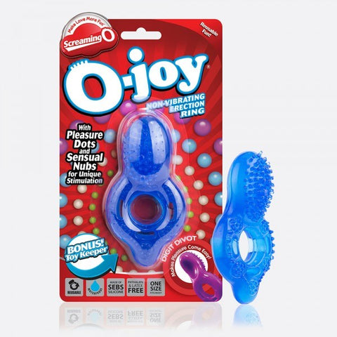 The O-Joy Stretchy Silicone Cock Ring by Screaming O - Stretchy Cock Rings