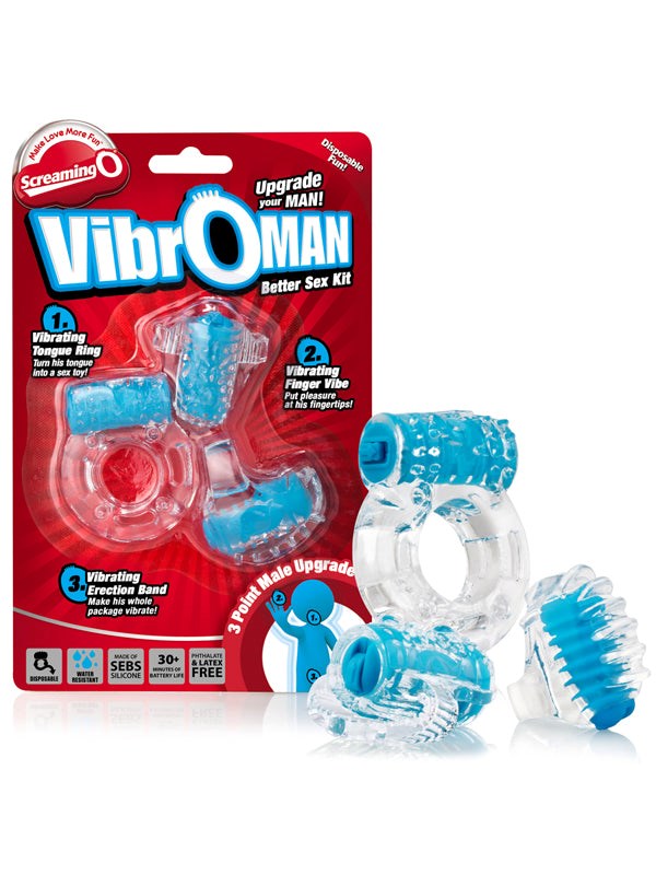 ScreamingO Vibroman - - Vibrating Cock Rings