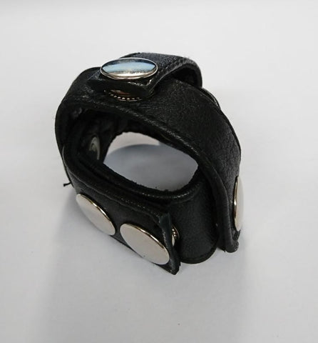 Mens Sensation Cock Ring Testicle Divider by Hells Couture - Cock Rings