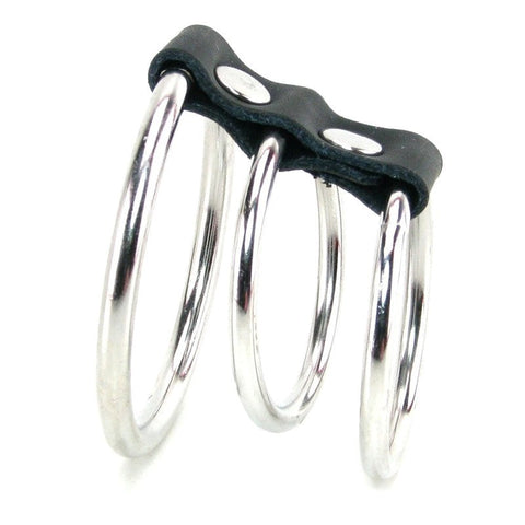 Sex & Mischief 3 Ring Male Chastity Cage by Sportsheets - Male Chastity