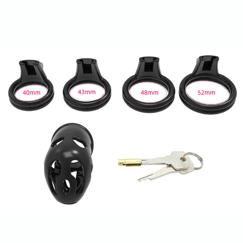 Short Ghost Chastity Cage 31 mm by BDStyle - Male Chastity