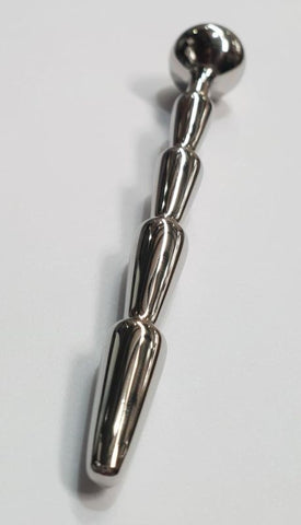 Shrine Rippled Penis Plug by Hell's Couture - Penis Plugs