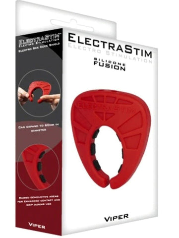 Silicone Fusion Viper Cock Shield Electro Sex Toy - Electro Sex