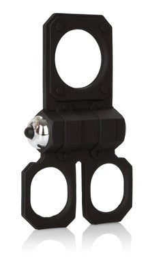 Silicone Lovers Gear Ball Spreader by CalExotics - Cock Rings