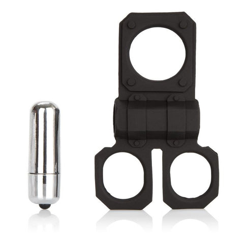 Silicone Lovers Gear Ball Spreader by CalExotics - Cock Rings