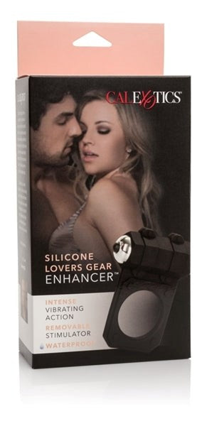 Silicone Lovers Gear Enhancer - - Vibrating Cock Rings