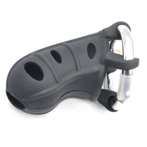 Silicone Male Chastity Device - SMALL 7.3 cm by BDStyle - Male Chastity
