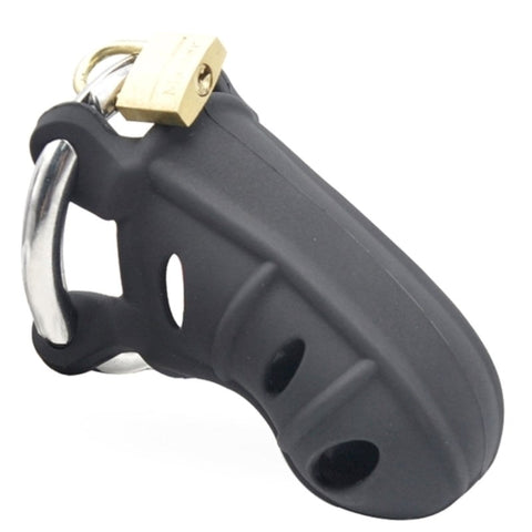 Silicone Male Chastity Device Medium by BDStyle - Male Chastity