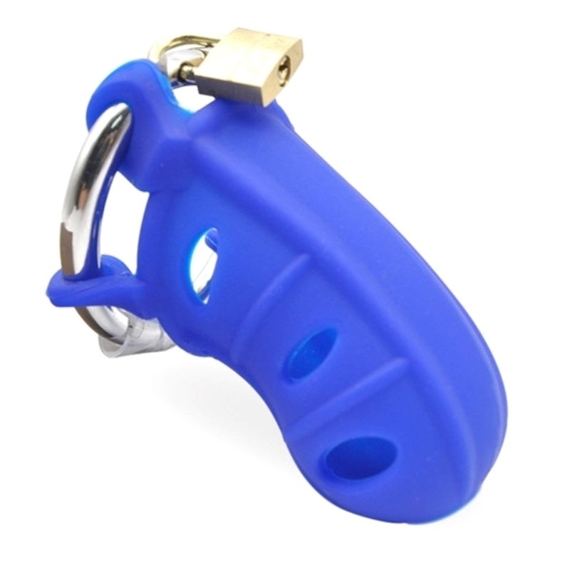 Silicone Male Chastity Device Medium - - Male Chastity