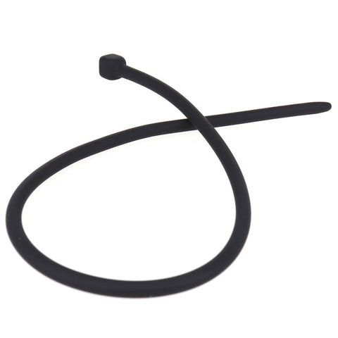 Silicone Penis Plug Black 0.35 cm by BDStyle - Penis Plugs