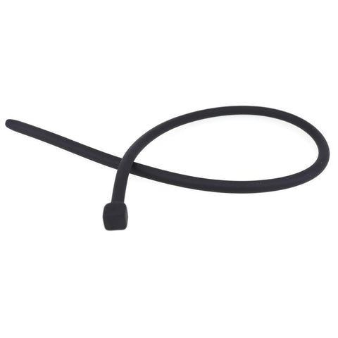 Silicone Penis Plug Black 0.35 cm by BDStyle - Penis Plugs
