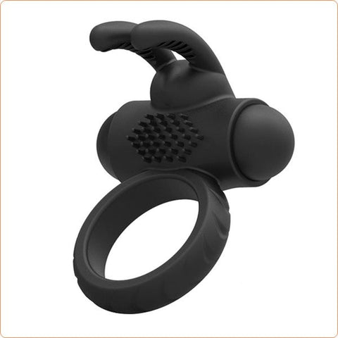 Silicone Rabbit Sex Cock Ring by BDStyle - Ball and Cock Toys