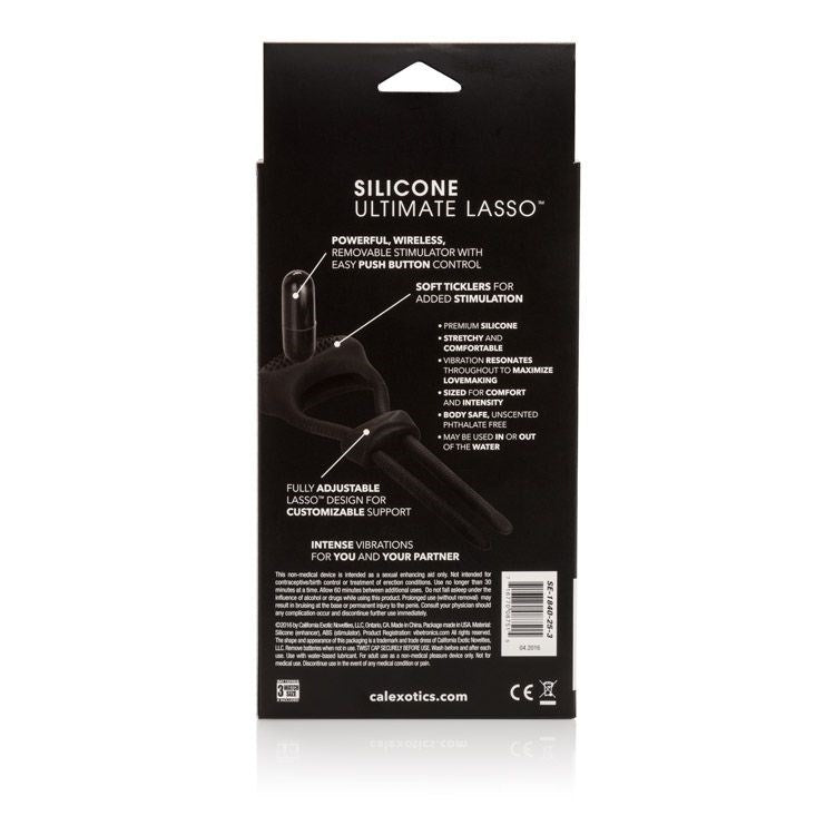 Silicone Ultimate Lasso - - Cock Rings