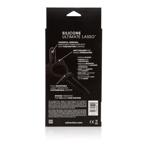Silicone Ultimate Lasso Cock Ring by California Exotics - Cock Rings