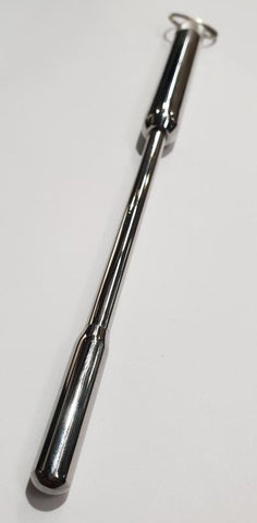 Sinda Vibrating Urethral Sound With Ring by Hell's Couture - Penis Plugs