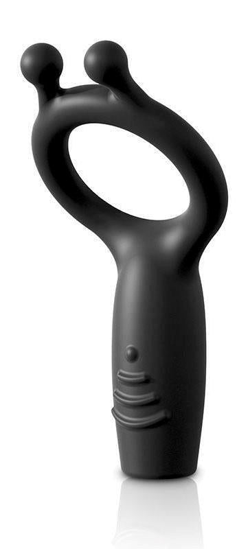 Sir Richards Vibrating Silicone Super C Ring - - Vibrating Cock Rings