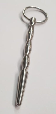 Sizzler Metal Penis Plug Solid by Hell's Couture - Penis Plugs
