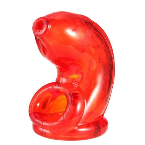 Soft Material Cock and Ball Chastity Cage by BDStyle - Male Chastity