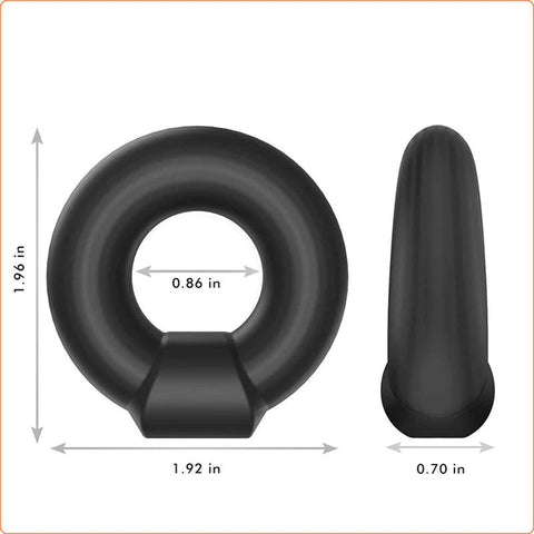 Soft Silicone Mens Penis Ring by BDStyle - Ball and Cock Toys