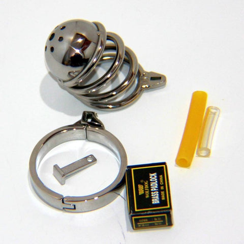 Soldier On Male Chastity Device Pee Thru by BDStyle - Male Chastity