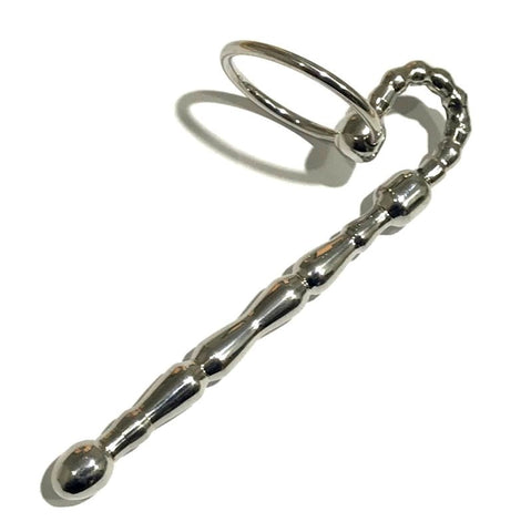 Spinal Penis Plug With Glans Ring by Hell's Couture - Penis Plugs