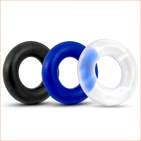 Stay Hard Cockrings by BDStyle - Ball and Cock Toys