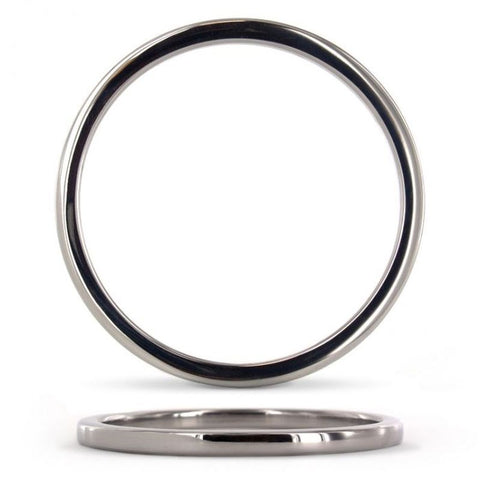 Steel AutoStraddle Cock Ring by Hell's Couture - Cock Rings