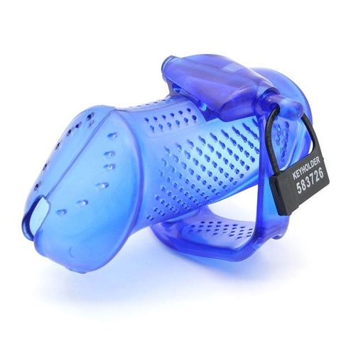 Stoma PVC Cock Cage Large 7.1 cm by BDStyle - Male Chastity