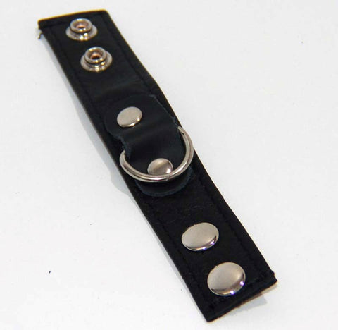 Strappy Leather Cock Ring 2 Speed by BDStyle - Cock Rings