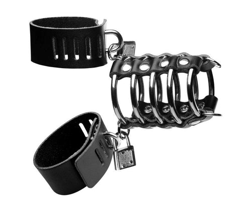 Strict Gates of Hell Chastity Device by XR Brands - Male Chastity
