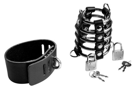 Strict Gates of Hell Chastity Device by XR Brands - Male Chastity