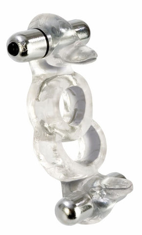 Support Plus Vibrating 4 Way Penis Arouser - Cock Rings