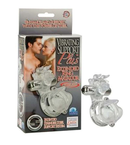 Support Plus Vibrating Matador Penis Ring - Cock Rings