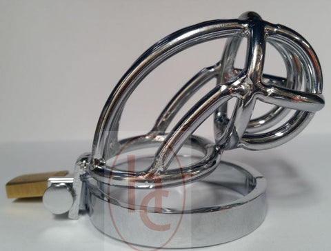 Captus Stainless Steel Cock Cage by BDStyle - Male Chastity