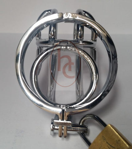 Captus Stainless Steel Cock Cage by BDStyle - Male Chastity