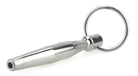 Tunnel Penis Plug with Pull Ring by BDStyle - Penis Plugs