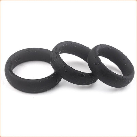 Thick 3 C-Ring Set by BDStyle - Ball and Cock Toys