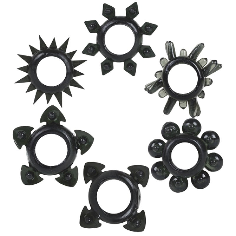 Tower of Power Cock Rings - - Stretchy Cock Rings