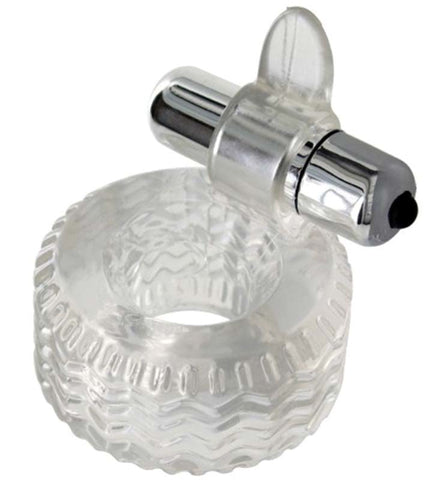 Power Hardware Vibrating C-Ring by Toy Joy - Cock Rings