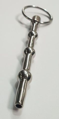 Triple Orb Cum Thru Penis Plug by Hell's Couture - Penis Plugs