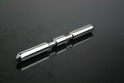 Two Way Penis Plug Stainless Steel by BDStyle - Penis Plugs